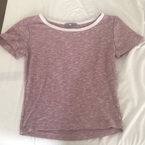 Cute light pink cotton t shirt